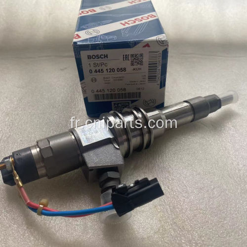 Injecteur ferroviaire commun 0445120058 ME356178 ME355793